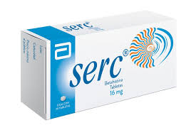 Serc 16mg 20 Tabs,  Betahistine