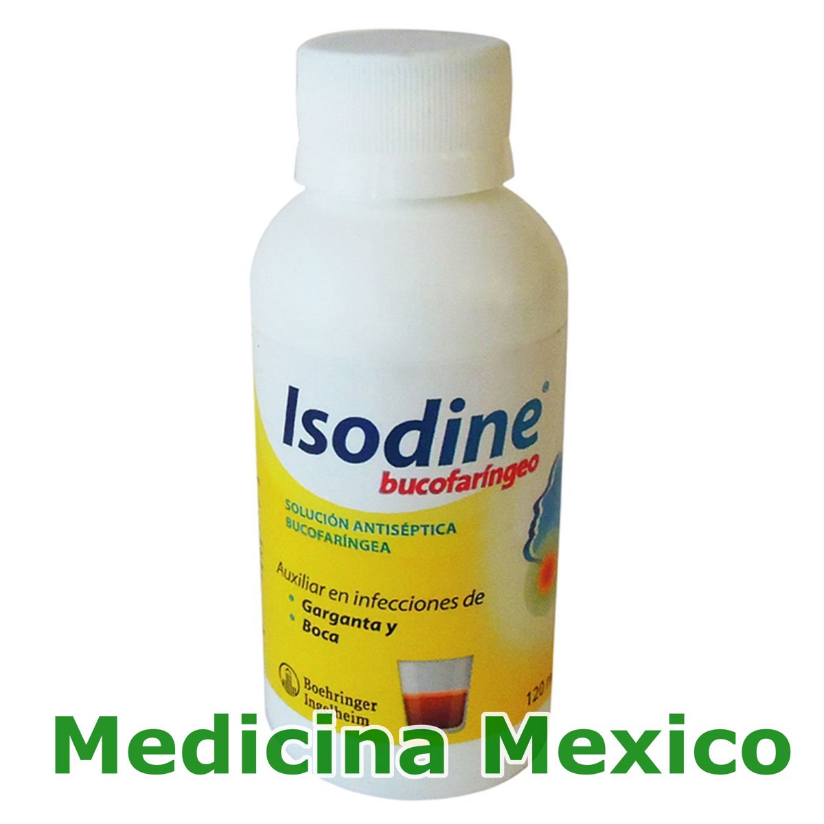 Isodine-Bucofar 8 gr SOL 120ml, Povidone iodine