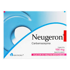 NEUGERON 100mg 40 tabs, Carbamazepine