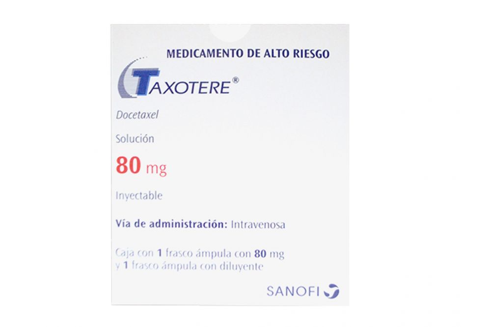 TAXOTERE 80 MG F A 1X6 ML