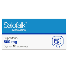 Salofalk 500mg 10 Suppositories, Mesalamine