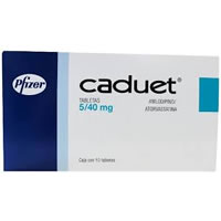 Caduet 5/40mg 10 Tabs, Amlodipine