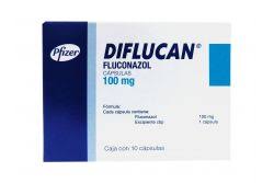 Diflucan (Pfizer) 100mg 10 Cap, Fluconazol