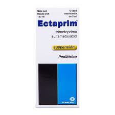 ECTAPRIM PED SUSP 200/40 MG/5 ML 120 ML, SULFAMETOXAZOL, TRIMETOPRIMA