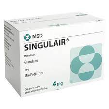 Singulair granulado 4 mg 10 comprimidos Masticables, Montelukast