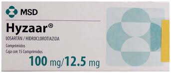 Hyzaar 100/12.5mg 15 Tabs, Hydrochlorothiazide, Losar