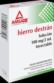 Iron Dextran INJECTION 100mg 2ml