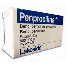 Penprocilina 800,000u INJECTION SUSP, Benzylpenicillin