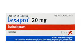 Lexapro 20mg 14 Tabs, Escitalopram oxalate