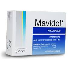 Mavidol Sol INJECTION 3 vials 30mg, Ketorolac