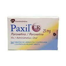 Paxil-CR 25mg 30 Tabs, Paroxetine