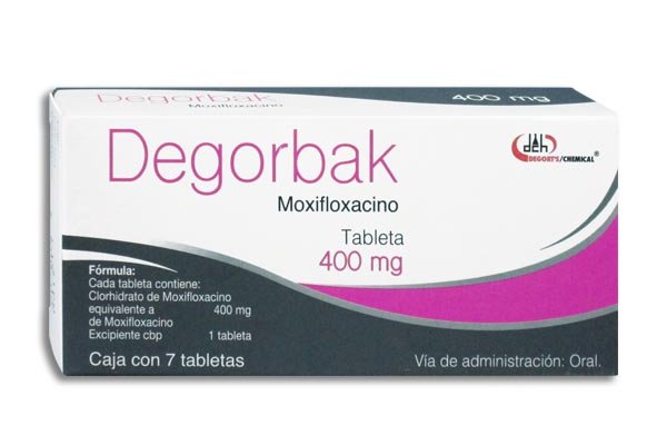 Moxifloxacin (Degorbak) 400mg 7 tabs