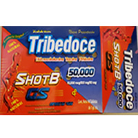 Tribedoce Shot B GS 10,000mg 100mg 50mg 60 Tabs, Vitamin A and B Stress