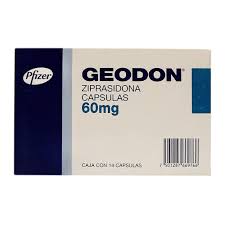 Geodon 40mg 28 Caps, Ziprasidone hydrochloride