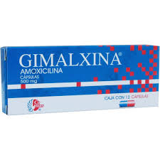 Gimalxina 500mg 12 Caps, Amoxicillin